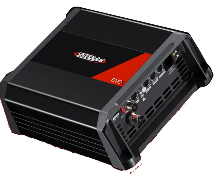 SOUNDIGITAL 3000.1 EVOX2 2-OHM Full-Range Mono Car Audio Amplifier PRODUCT