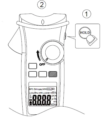 KPS DCM8500PV Clamp Meter-22