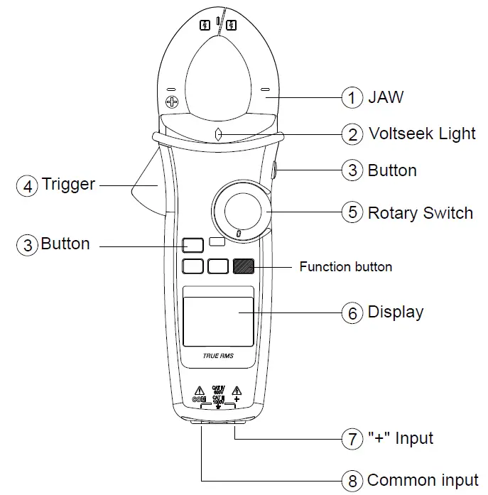 KPS DCM8500PV Clamp Meter-3