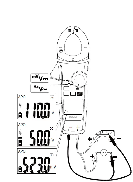 KPS DCM8500PV Clamp Meter-4