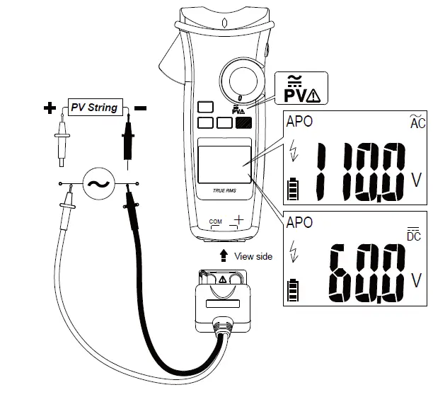 KPS DCM8500PV Clamp Meter-5