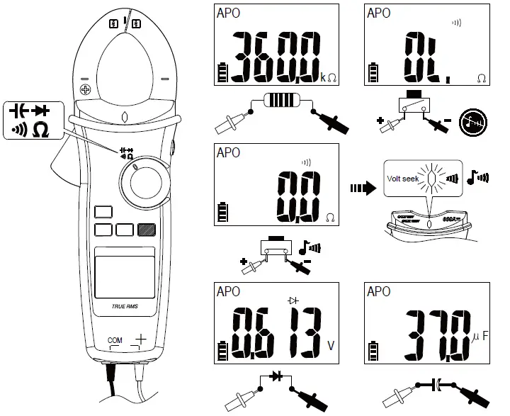 KPS DCM8500PV Clamp Meter-7