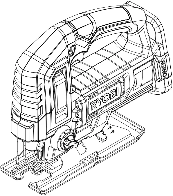 RYOBI PCL525 18 Volt Jig Saw 01