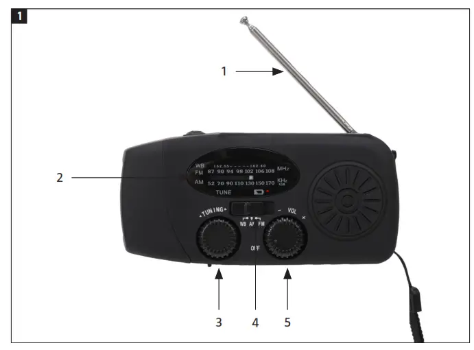 Bright 019413 FM Radio - 1