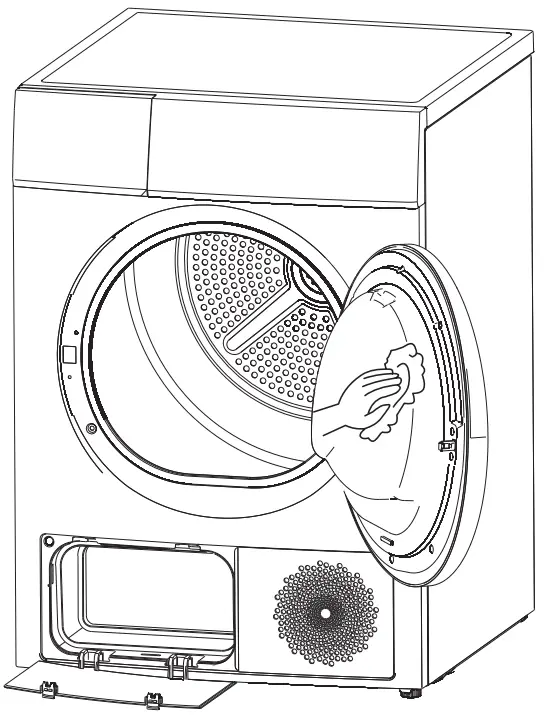 TESLA WT8H90M Tumble Dryer - FIG 16