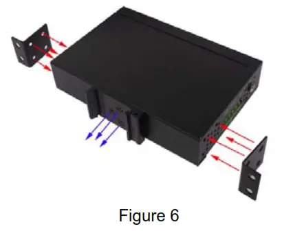 antaira LNX-500AG Series 5-Port Industrial Unmanaged Ethernet Switch - Figure 6