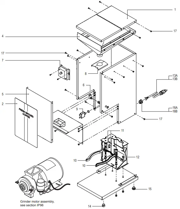 Main Chassis - Exploded View