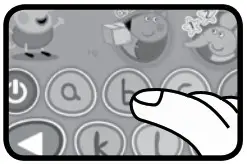 vtech Peppa Pig Learn &amp- Letter Buttons