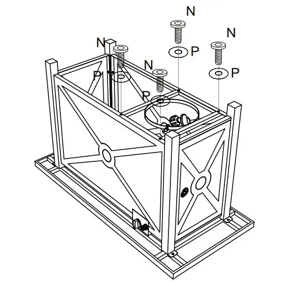 GIANTEX 42 Inch Propane Fire Pit Table 24