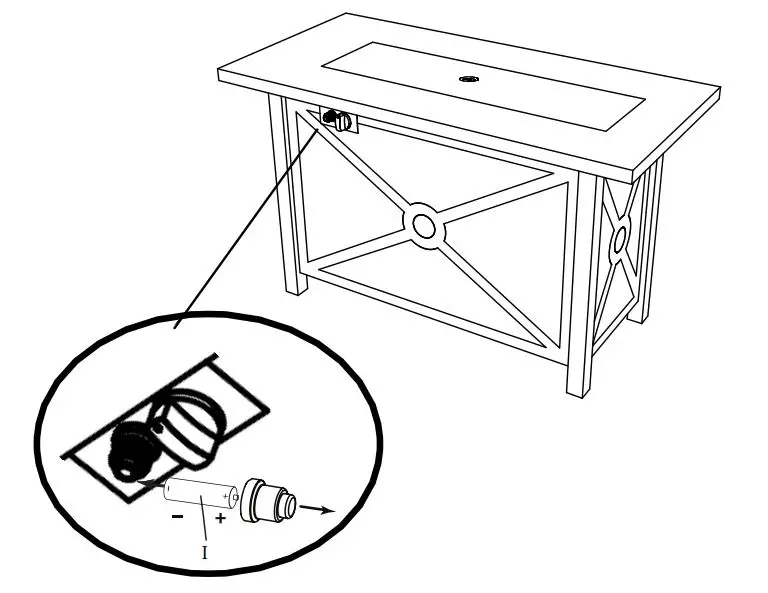 GIANTEX 42 Inch Propane Fire Pit Table 26