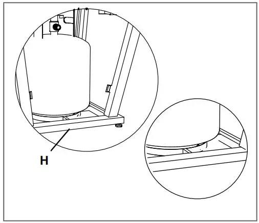 GIANTEX 42 Inch Propane Fire Pit Table 27