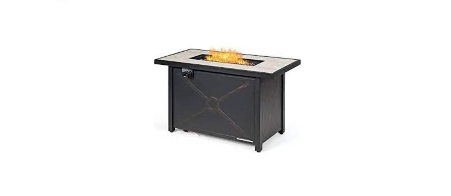 Giantex 42 Inch Propane Fire Pit Table User Manual