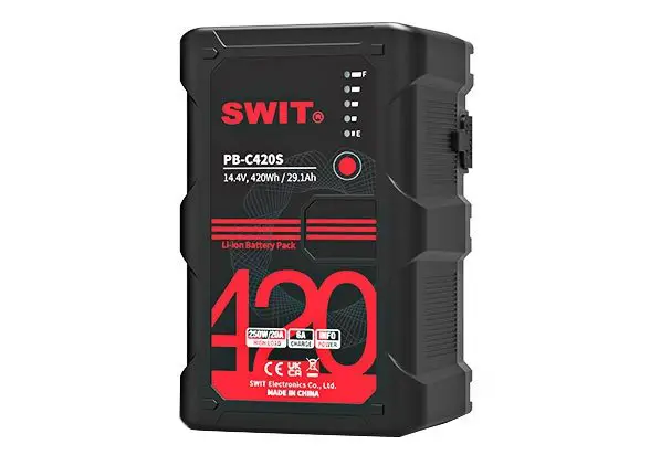 SWIT-PB-C420S-420Wh-Large-Capacity-V-mount-Battery-product-image