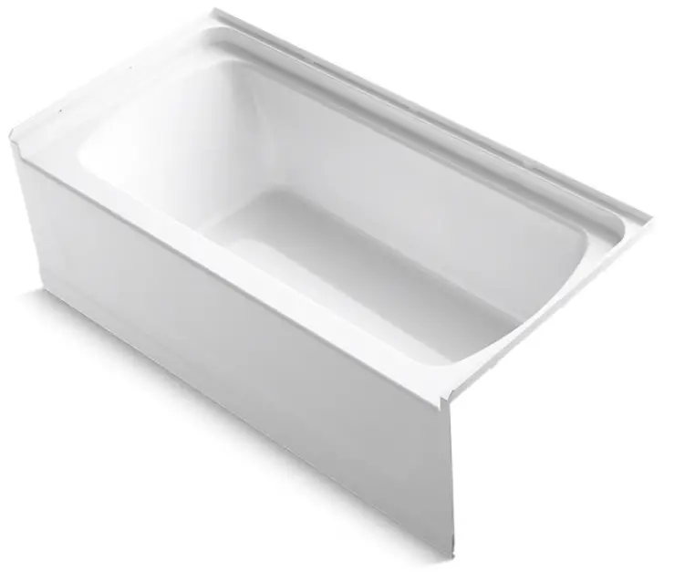 STERLING 71171122 Ensemble 60x30 Inch AFD Bath with Integral Apron