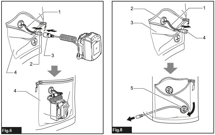 makita CJ105D Cordless Heated Jacket 5