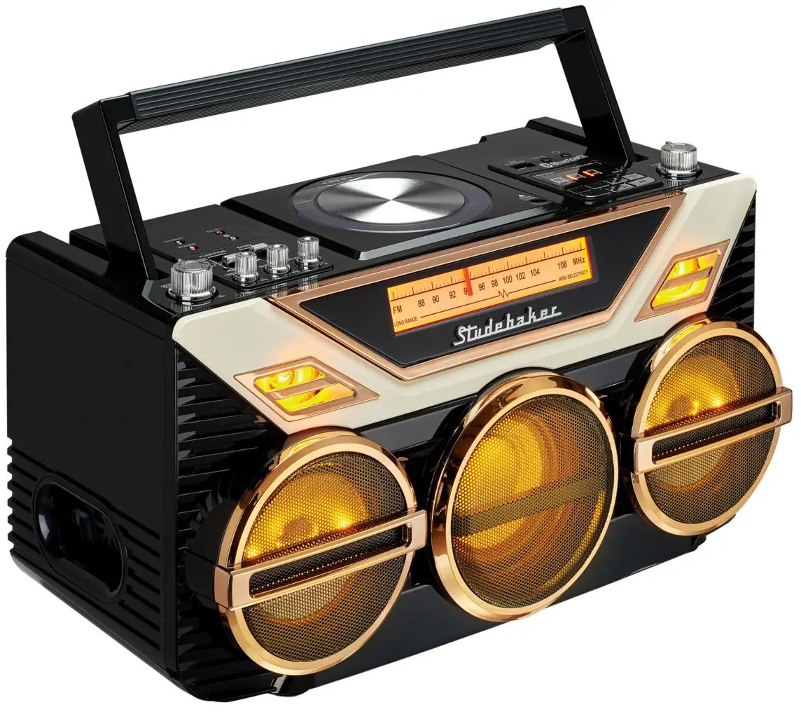 Studebaker SB 2165 Avanti Portable Stereo Boombox