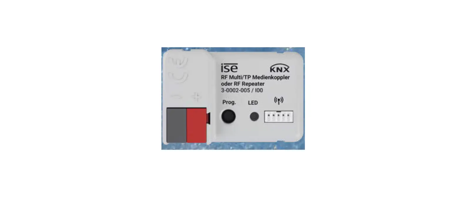 Ise Knx Rf Multi Tp Media Coupler Or Rf Repeater Instructions