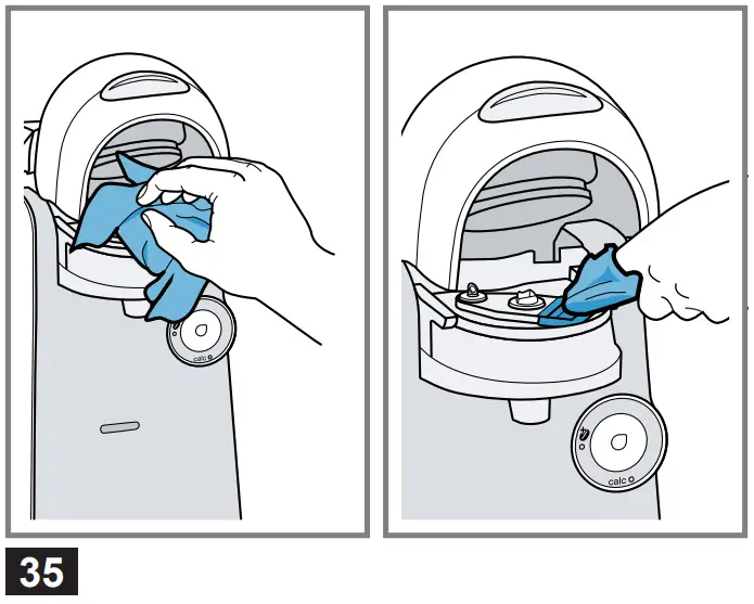 Cleaning the appliance