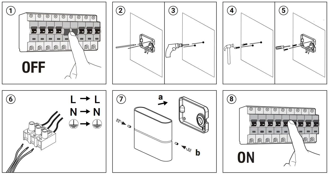 Led2 LIGHTING 5131131 Flat Wall Light - fig