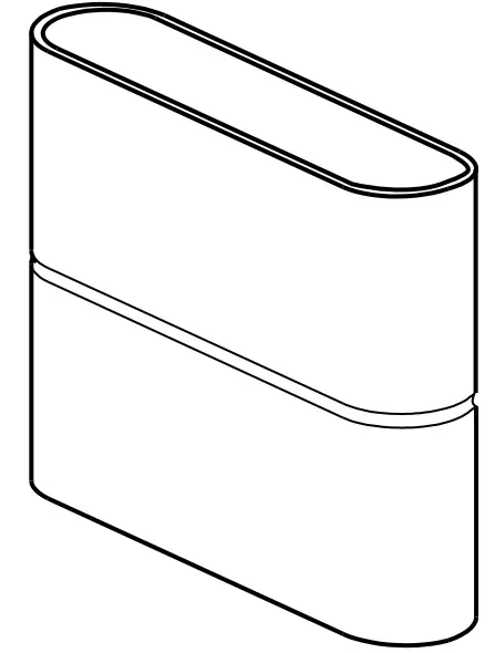 Led2 LIGHTING 5131131 Flat Wall Light