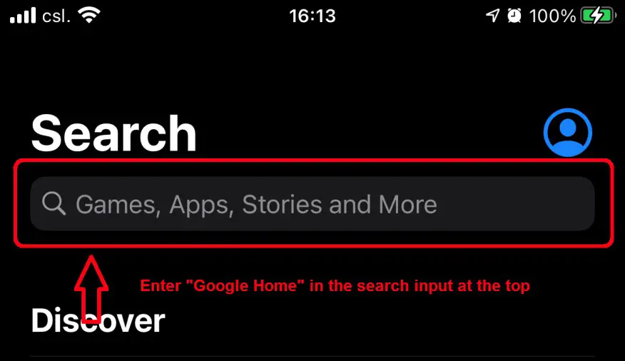 Smart Living Google Home app - iOS 3