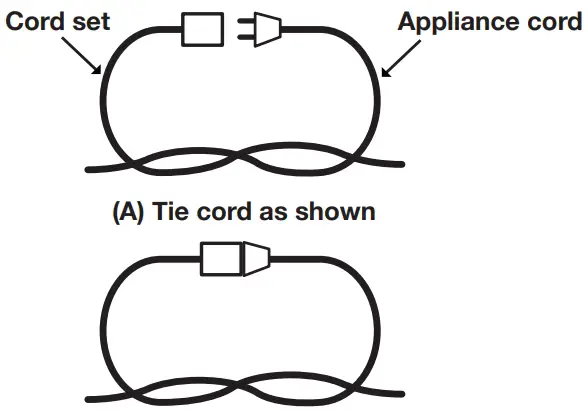 Method of Securing Extension Cord