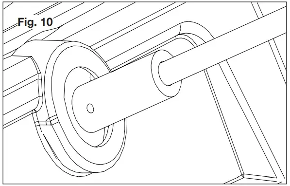 Chute Crank Assembly