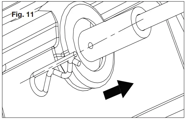 Chute Crank Assembly