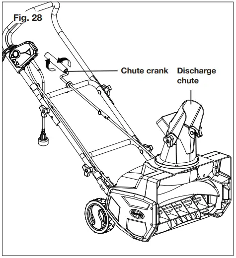 Changing Throw Direction and Throw Height