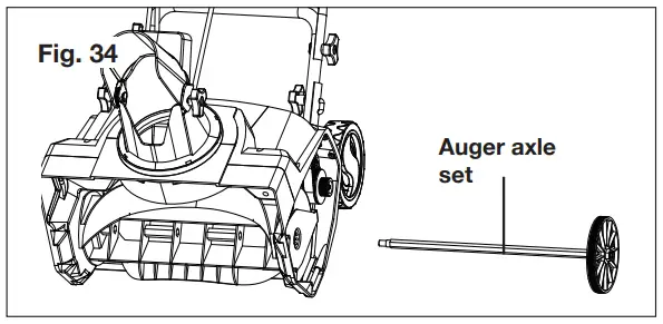 Replacing the Plastic Auger