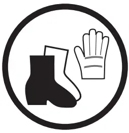 Wear protective gloves