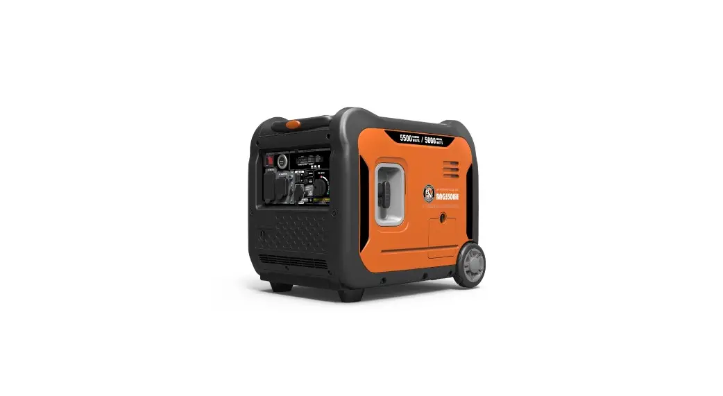 Bn Products Bng5500ie 5000 Watt-rated Gasoline Inverter Generator User Manual