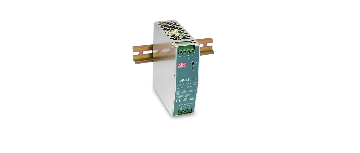 Mean Well Edr-120 Series 120w Single Output Industrial Din Rail User Guide