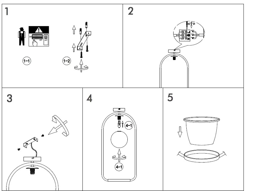 QAZQA 105932-Isabella-CL-Gold-Deco-Gold-Ceiling-Light-with-White-Glass-FIG- (2)