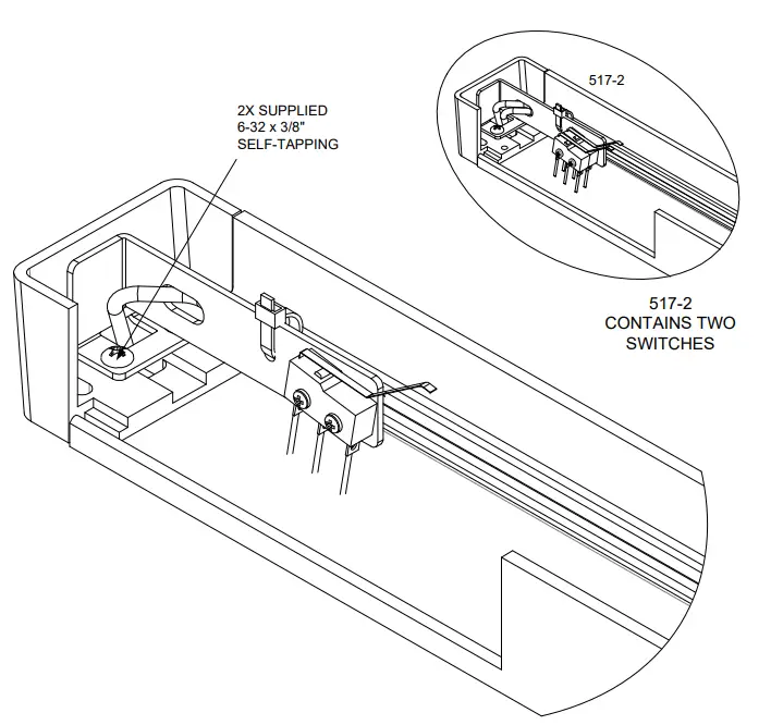 SDC 8300 Electric Latch Retraction Kit