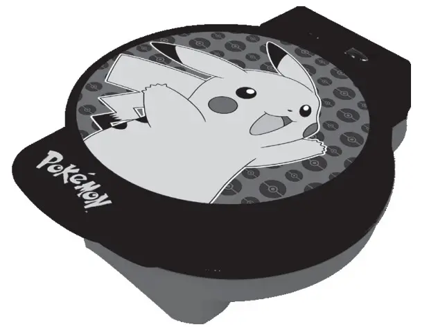 POKEMON WM1-POK-PIK Waffle Maker