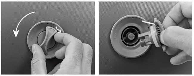 AIRBOGGAN Inflatable Toboggan Sled - Figure 1