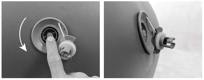 AIRBOGGAN Inflatable Toboggan Sled - Figure 2