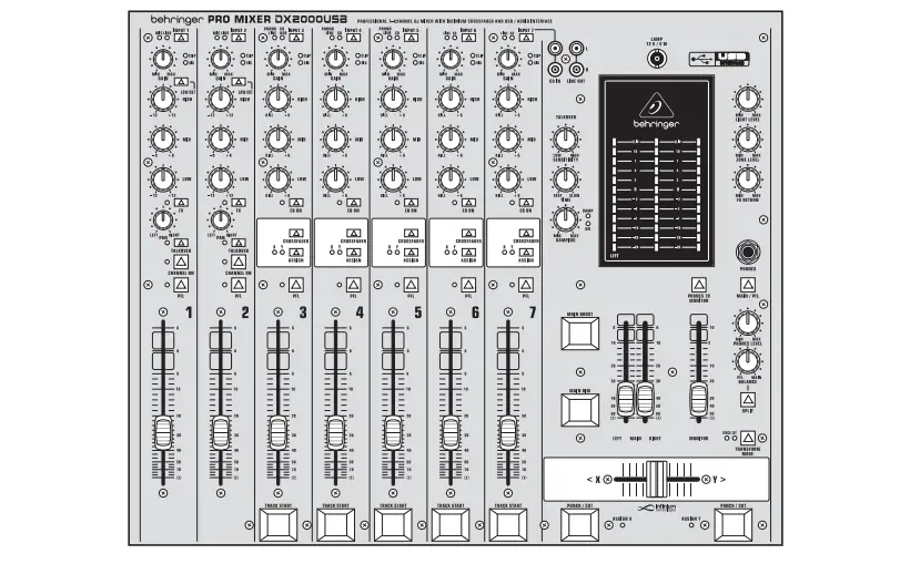 PRO MIXER DX2000USB