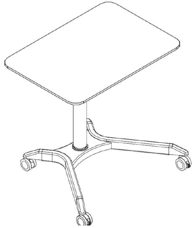 Seville-Classics-WEB664 -AIRLIFT-XL-Sit-Stand-Mobile-Desk-fig-8