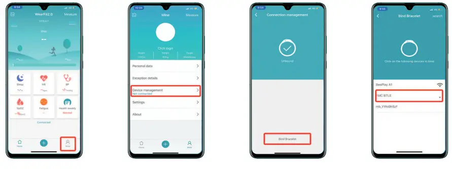 NOWLEY SMART 21-2036 Tempe II SmartWatch -Searching BT