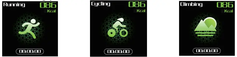 NOWLEY SMART 21-2036 Tempe II SmartWatch -Sports mode