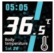 NOWLEY SMART 21-2036 Tempe II SmartWatch -oxygen monitor