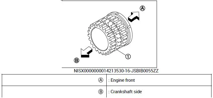 NISSAN VR30DDTT OEM Primary Timing Chain-22