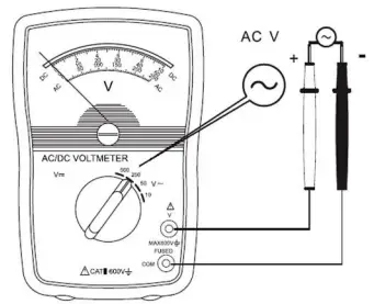 PeakTech-3202-Analog-Voltmeter-fig3