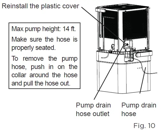 Midea MAD20S1QWT 20-Pint Smart WiFi Dehumidifier FIG 14