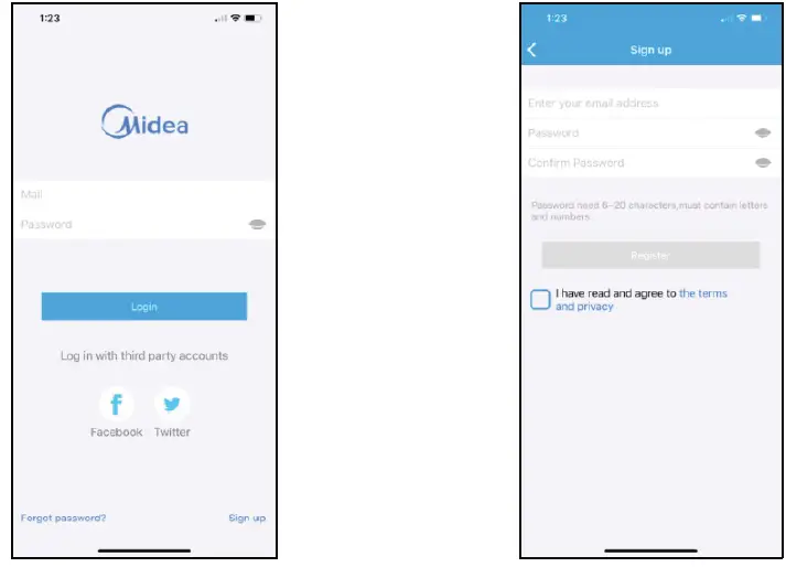 Midea MAD20S1QWT 20-Pint Smart WiFi Dehumidifier FIG 22