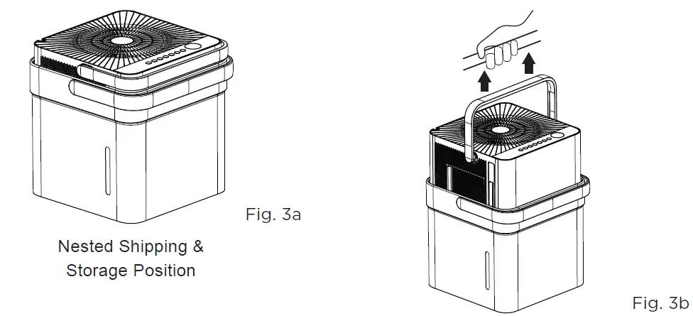 Midea MAD20S1QWT 20-Pint Smart WiFi Dehumidifier FIG 5