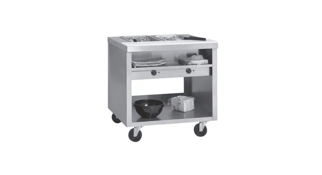 Delfield 9291472a E-chef Hot Food Table User Manual
