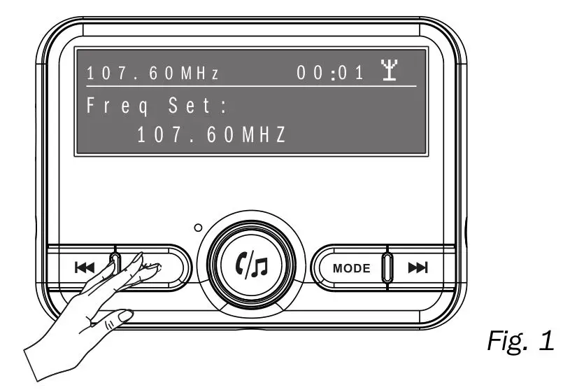 Streetwize In Car DAB Radio Adapter SWDAB2 - Figure 1